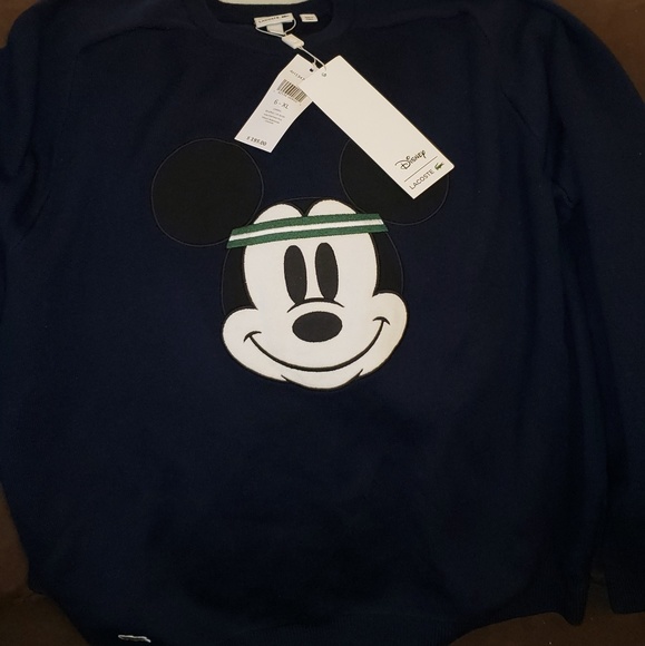 lacoste disney hoodie